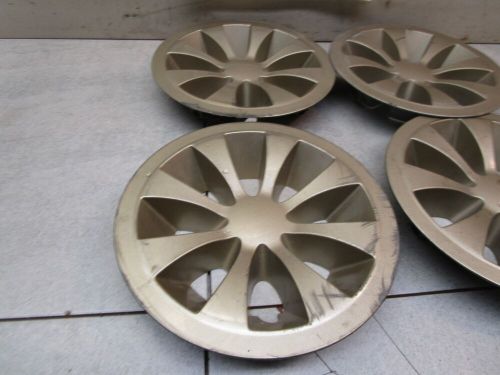 Ezgo 8&#034; hub caps ! club car yamaha wheel cover golf cart oem rim stock set of 4