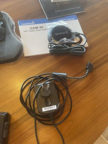 Garmin aera 510 aviation gps with gxm 40 and lots of accessories