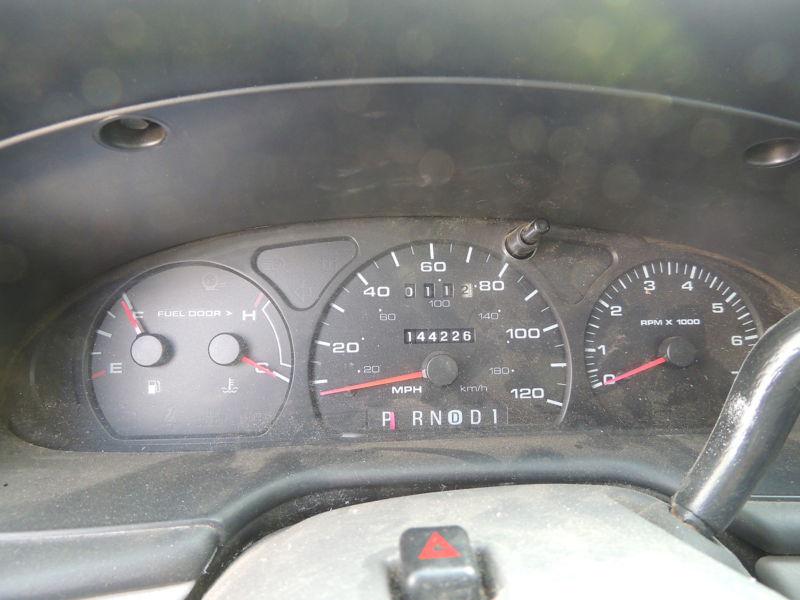 01 02 ford taurus speedometer cluster mph w/o flex fuel vehicle