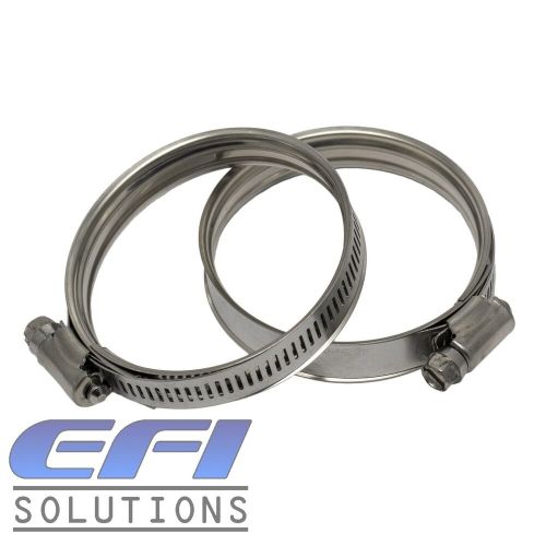 Constant tension hose clamps &#034;85-105mm&#034; (suits 89mm id silicone hose)