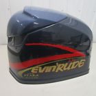 0285435 omc evinrude ficht 225 hp 3.3l top engine motor cover cowl hood blue