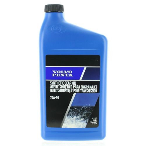 New oem volvo penta  full synthetic gl-5 transmission oil, 75w-90.