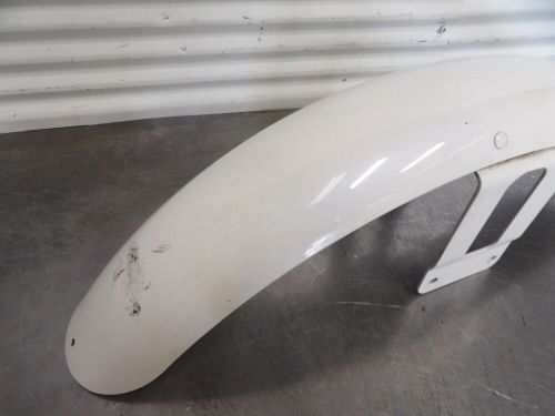 06 harley sportster xl 883 1200 white front fender 58998-83