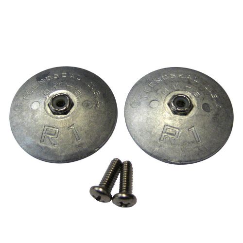 ​lenco marine zinc sacrificial anodes - 3-3/4&#034; | 2 pack with mounting screw