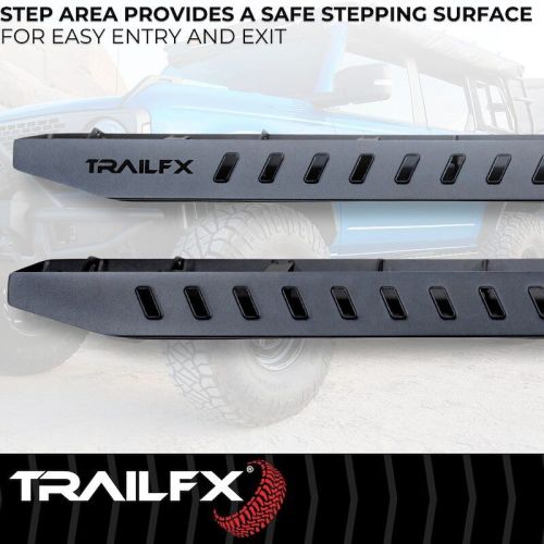 Trailfx running board orb003 tfx overland running board; tube; bolt on