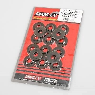 Manley performance valve spring cups and locators set of 16 (42326-16)