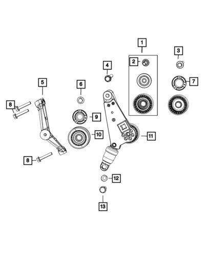 Genuine mopar hex flange head bolt 6511996aa