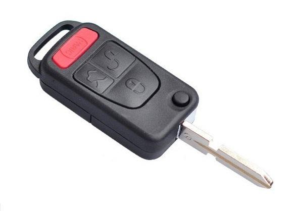 Mercedes benz 4 track remote flip case for c230 cl500 cl600 ml320 ml430 