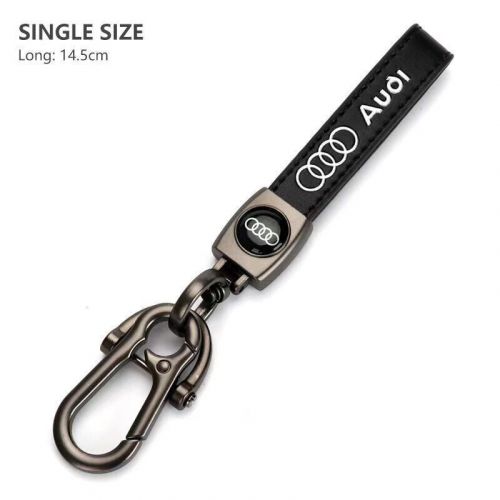 Audi keychain luxury leather lanyard uk seller