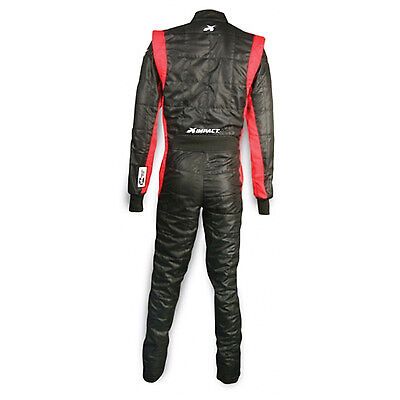 Impact racing 24219407 - suit  racer medium black/red