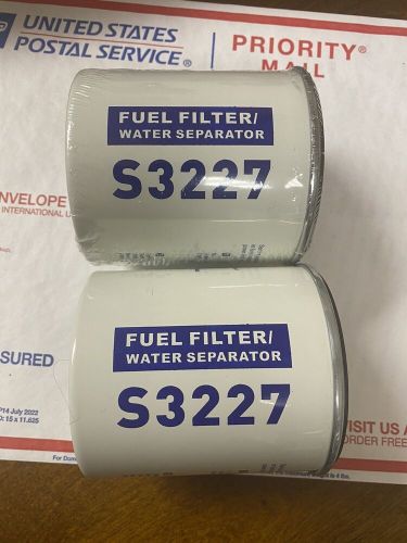 Lot 2 s3227 fuel filter compatible with marine outboard motor fuel wa separator