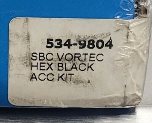 Arp 534-9804 6-point complete black engine fastener kit  chevy small block new