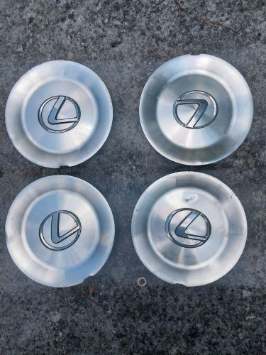 Lot of 4 1998-2000 lexus ls400 center wheel cap rim hub cap oem 2129 gray. c7