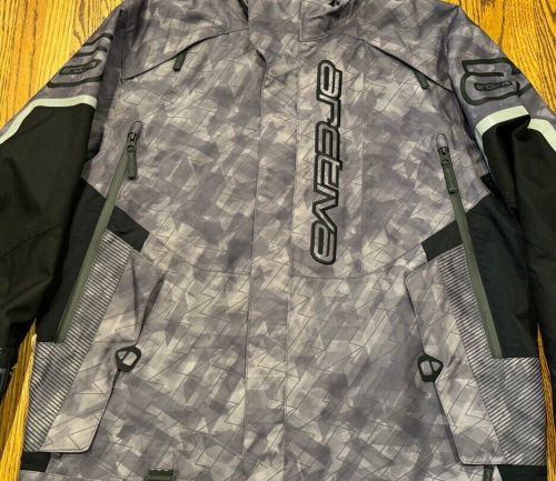 Arctiva comp 8 rr retro reflective snowmobile soft shell jacket mens medium camo