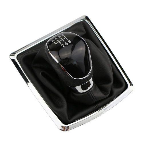 5/6 speed car gear shift knob lever shifter collar for ford fiesta 2009 - 2013 f