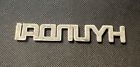 Hyundai - car badge / emblem lettering - 16 mm tall