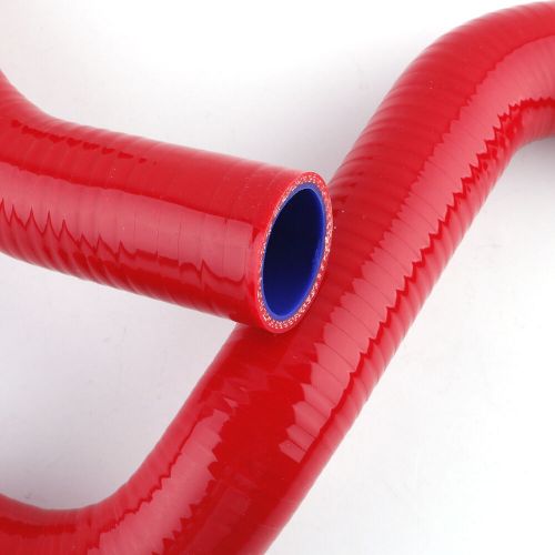 Red for 1996-2000 2001 2002 toyota 4runner 3.4l silicone radiator coolant hose