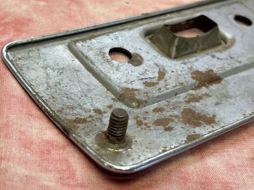 1939 pontiac  car  dash radio trim plate,  hot rat rod lowrider gm