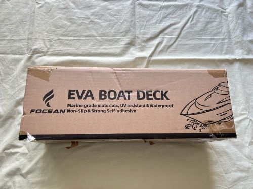 Focean eva marine grade materials non slip foam boat flooring 94.5”x15.7” new