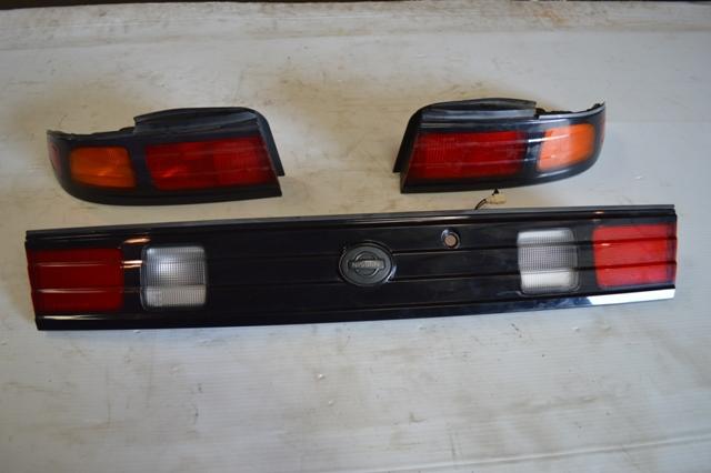 Jdm 95 96 97 98 nissan 240sx silvia s14 oem kouki tail lights garnish brake lamp