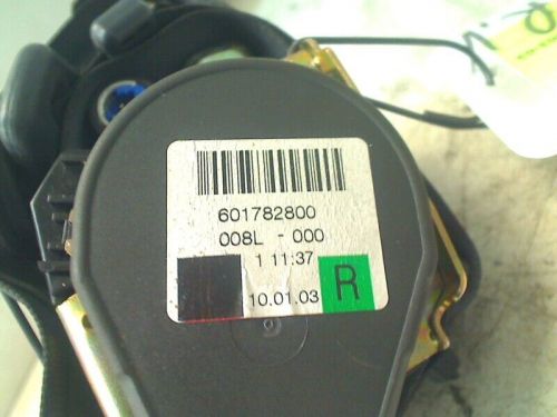 Seat belt right front seat belt right front audi a8 (d3) 2003 601782800-