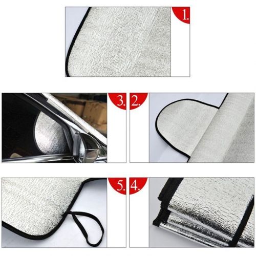 Auto windshield sunshade reflective sunshade for car shield