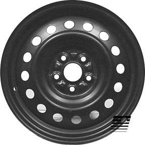 Refinished toyota corolla 2003-2008 15 inch wheel, rim