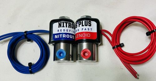 New nitrous plus nitrous and fuel solenoids matched set 150hp