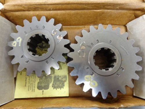 Used set #09 winter performance steel quick change gears 10 spline