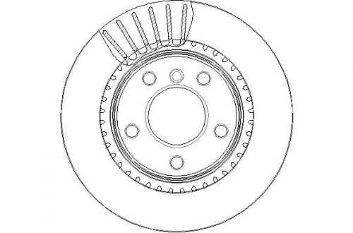 2x brake discs pair vented fits bmw 425d f32 2.0d rear 14 to 16 n47d20d 300mm