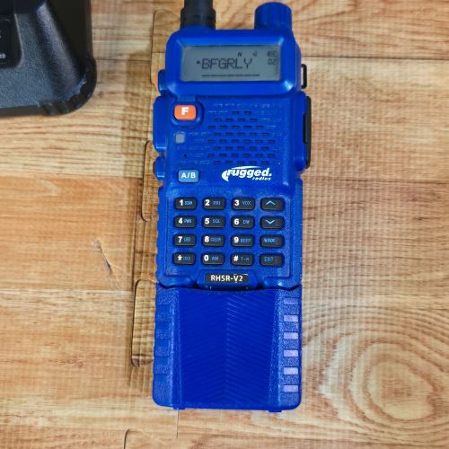 Rugged radios rh5r-v2 programmed handheld race radio 5w w extra battery