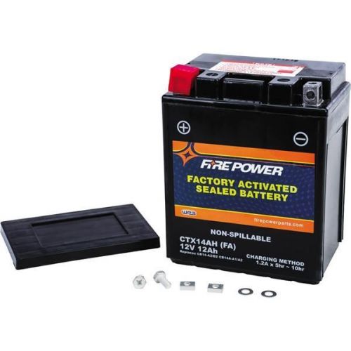 Fire power - ctx14ah fa - factory activated maintenance free sealed battery