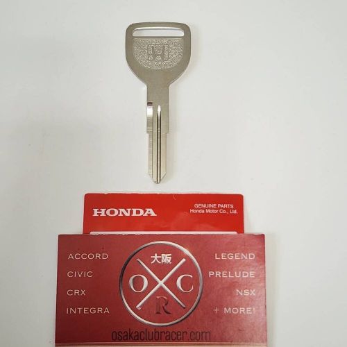 New genuine oem honda spare valet service key uncut silver 35113-s10-003 jdm oe