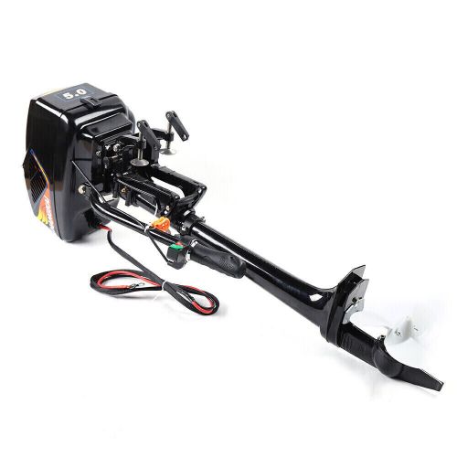 48v 1200w electric outboard brushless boat engine motor long shaft propeller new