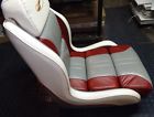 1995 starcraft marine boat captains chair seat w/ pedestal high back