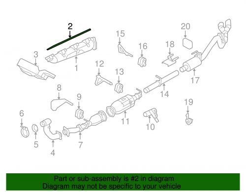 Genuine ford gasket 6c3z-9448-a