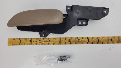 1998-2002 ford expedition glove box latch lock handle tan with screws oem