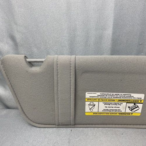 1989-2006 ford ranger sun visor pair set driver passenger left right light gray