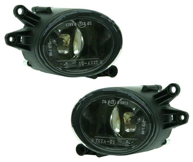 Driving fog light lamp assembly pair set (driver & passenger side, qty 2)