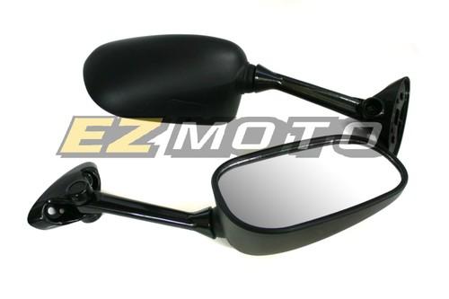 For k4 gsxr 600 750 suzuki gsxr600 gsxr750 04-05 left right black pair mirrors