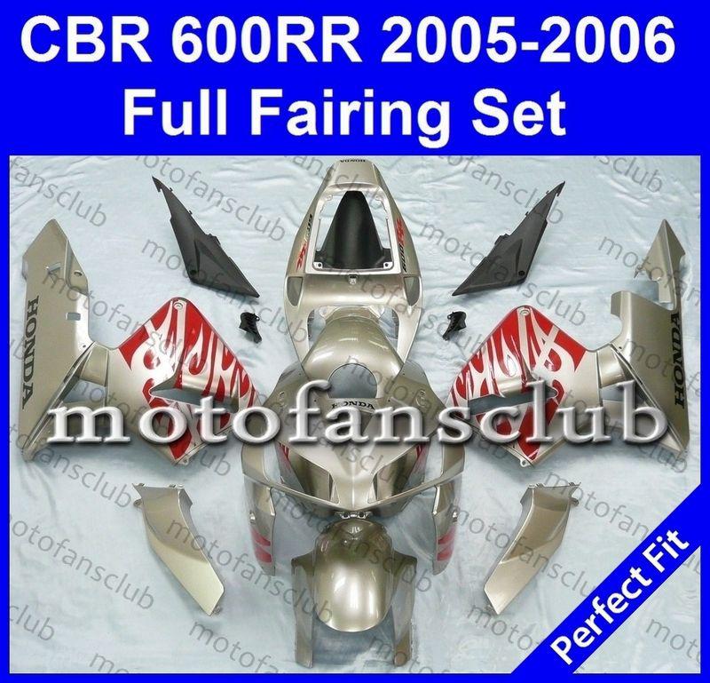 Fit honda cbr600rr 05 06 cbr 600 rr 2005 2006 fairing kit bodywork #59 b