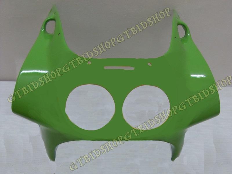 Universal nose fairing for kawasaki zxr zxr400 zxr 400 ( 1989 - 1990 ) green