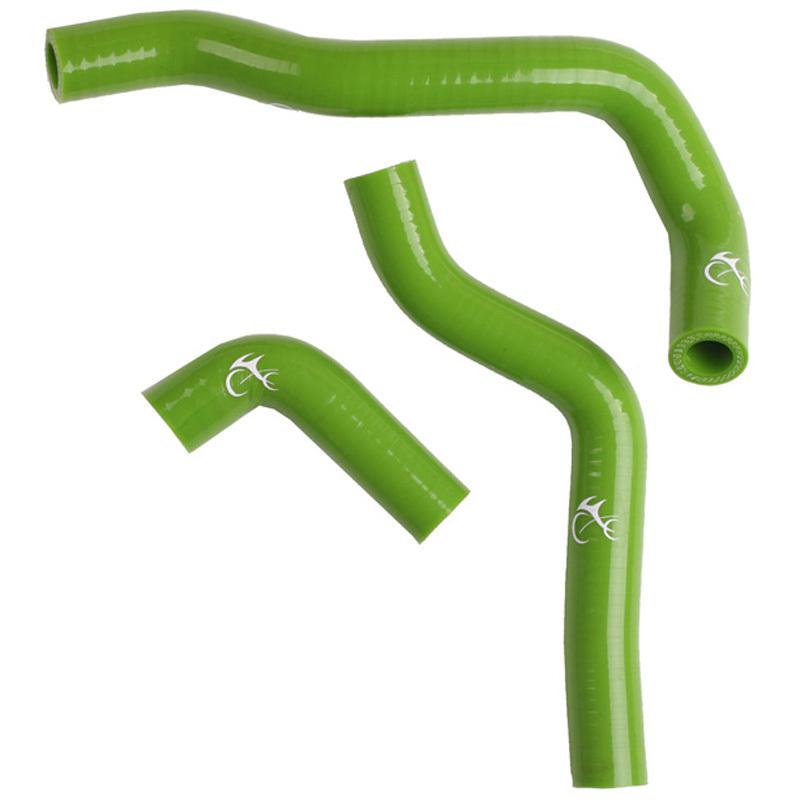 For kawasaki kx65 rm65 silicone green radiator hose kit 00-09 01 02 03 04 05 06