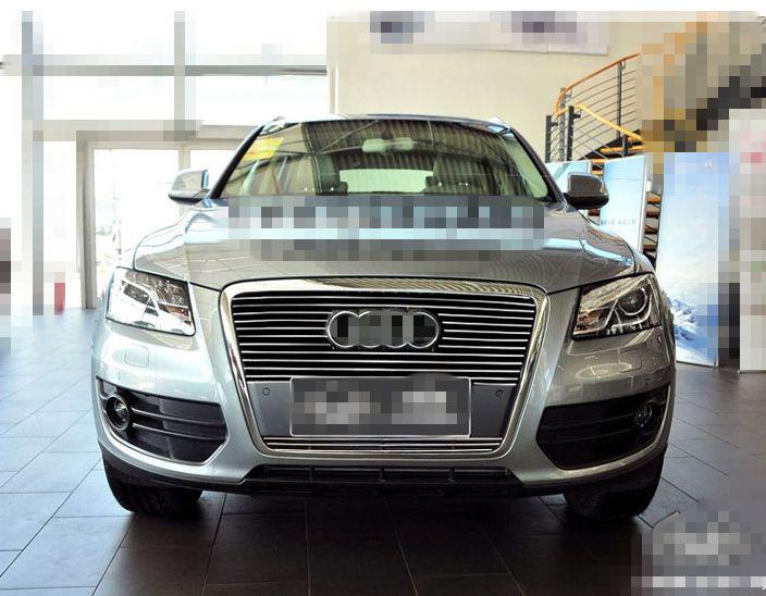 Fit for 2012 audi q5 front hood billet grille horizontal style 