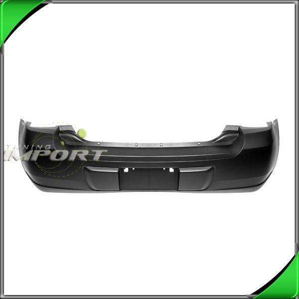 04-07 malibu maxx rear bumper cover replacement abs plastic primed paint ready