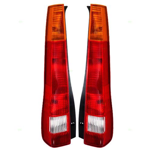 New pair set taillight taillamp lens housing assembly dot 02-04 honda cr-v