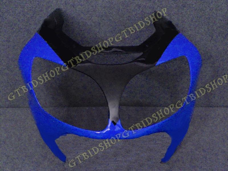 Universal nose fairing for kawasaki zx12r zx-12r ninja (2000 - 2001) blue black