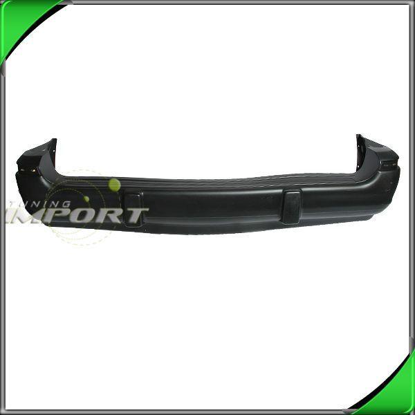 91-93 caravan voyager rear bumper cover replacement raw black plastic non-primed