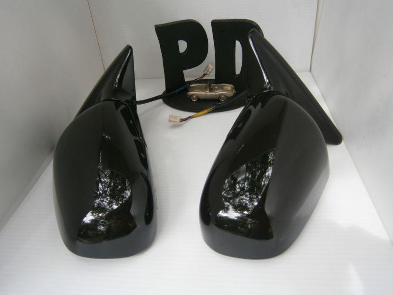 1994-1999 toyota celica r/l side view mirrors (black)  oem/warranty