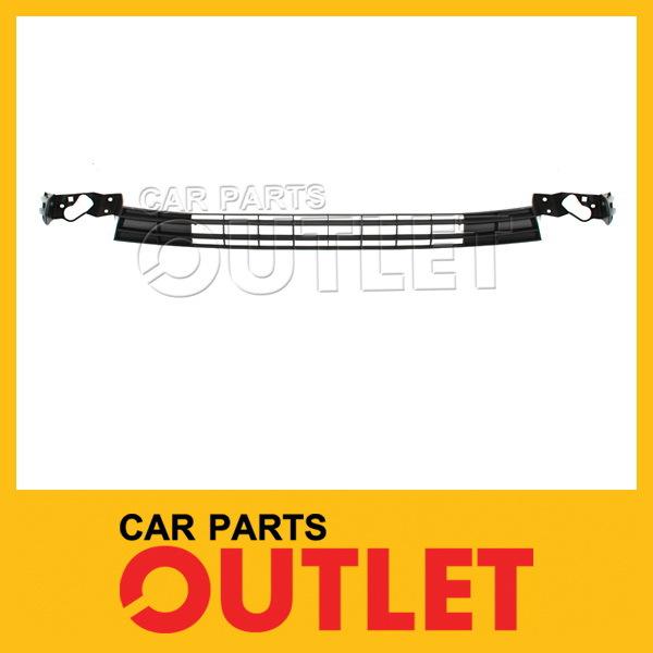 04 05 malibu lt/maxx lt bumper lower grille w/fog hole material black no base/ls